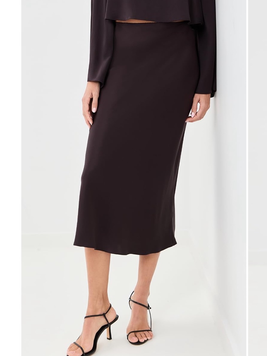 Sablyn Miranda Silk Midi Skirt - Oak Tree Nwt